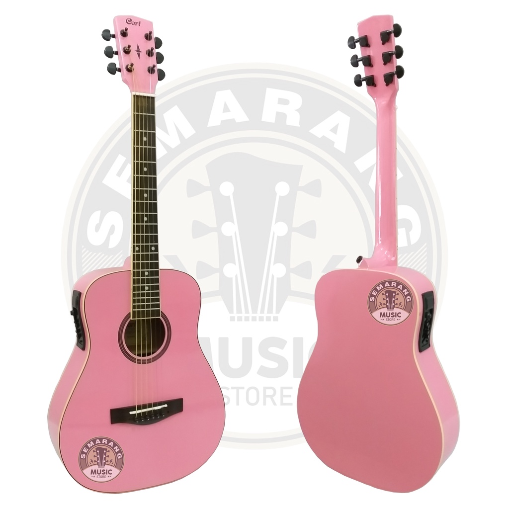 Gitar Akustik Elektrik ¾  Cort Custom Gitar 3/4 Cort Custom