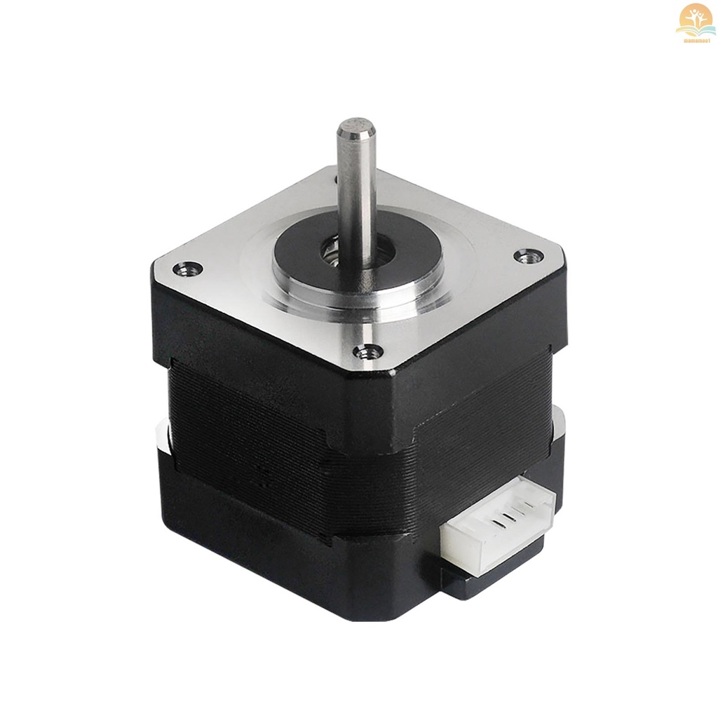 3D Printer Parts 42-40 Stepper Motor 2 Phase 1.8 Degree Step Angle 0.4N.M 1A Step Motor (17HS4401) for Creality CR-10 CR-10S Ender 3 3D Printer