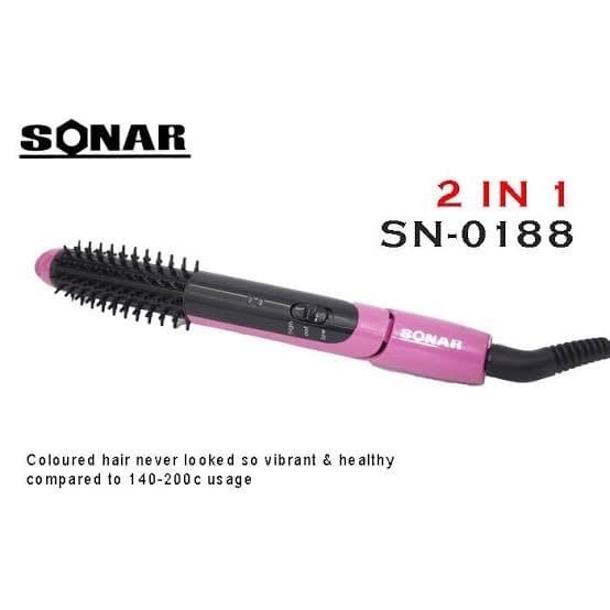 [PROMO COD] CATOK RAMBUT PROFESIONAL SONAR SN-0188 2 IN 1 CATOKAN LURUS DAN CURLY