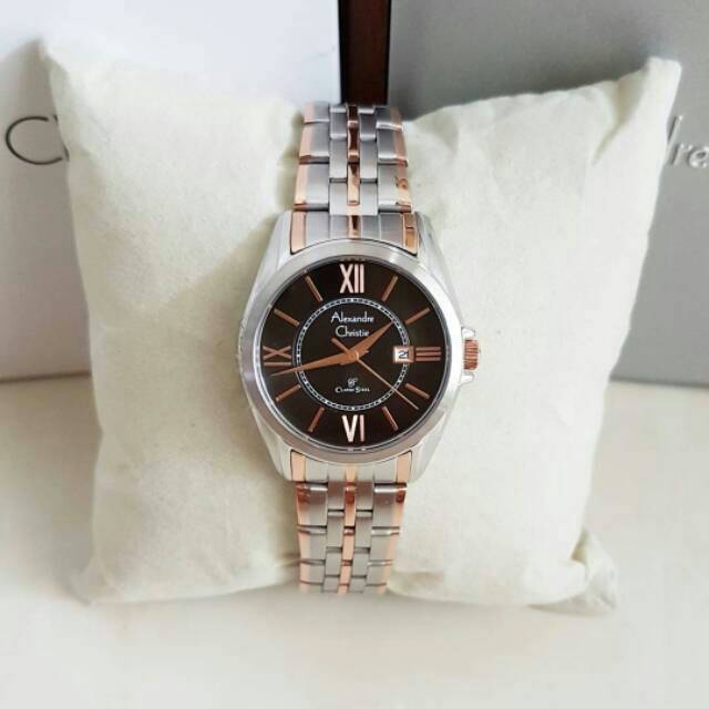 Jam Tangan Alexandre Christie AC8427 Wanita Original Combinasi