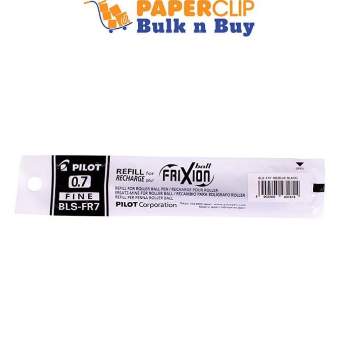 

REFILL PILOT BLS-FR7 07 BLUE BLACK FRIXIO. 1 DUS=12 PCS ---Terbaru---