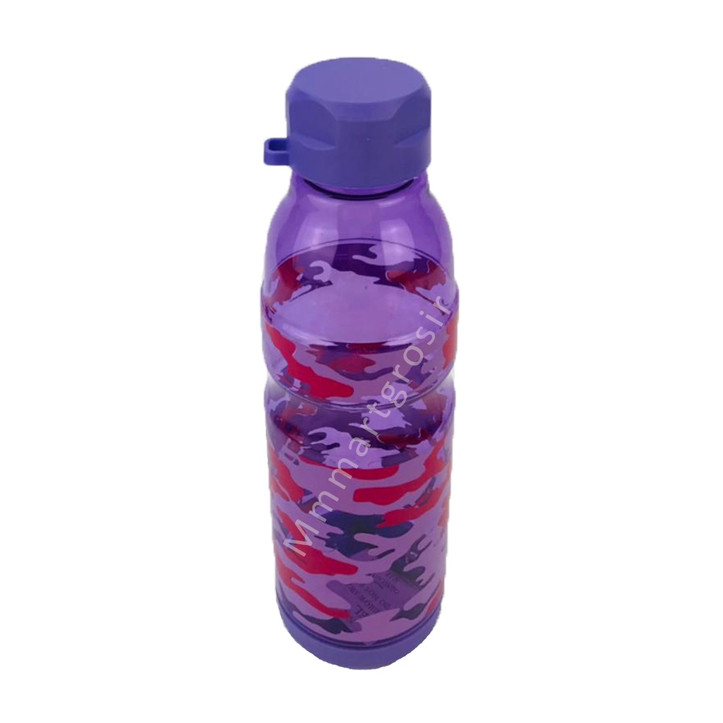 Botol Minum / Botol Minum Plastik / Motif Army Ungu MM-154-2 / 700 ml