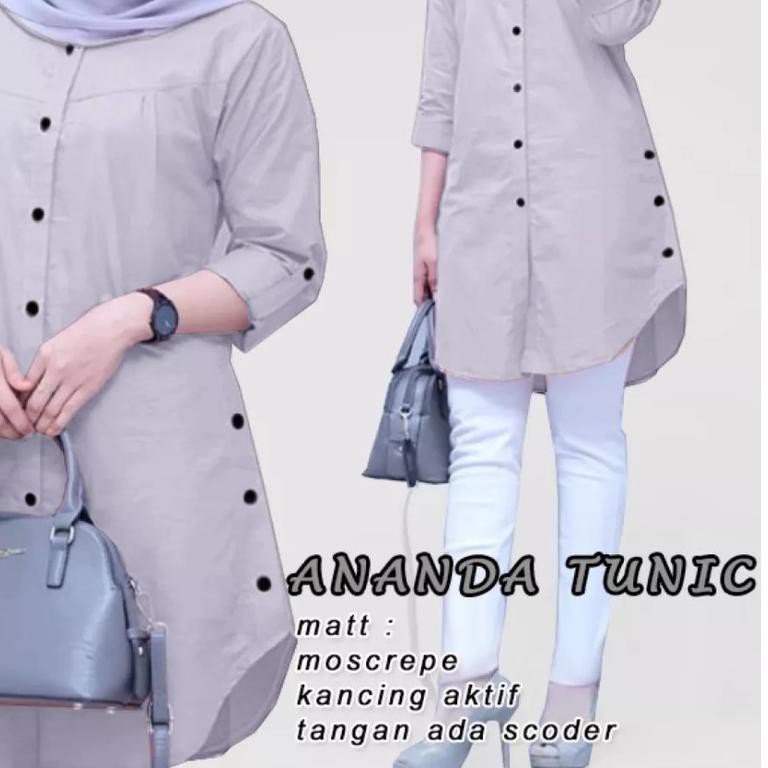➯ Tunik Amanda - Tunik Terbaru 2021- Tunik Kekinian-Tunik Wanita Murah- Tunik Remaja- Tunik polos ◄