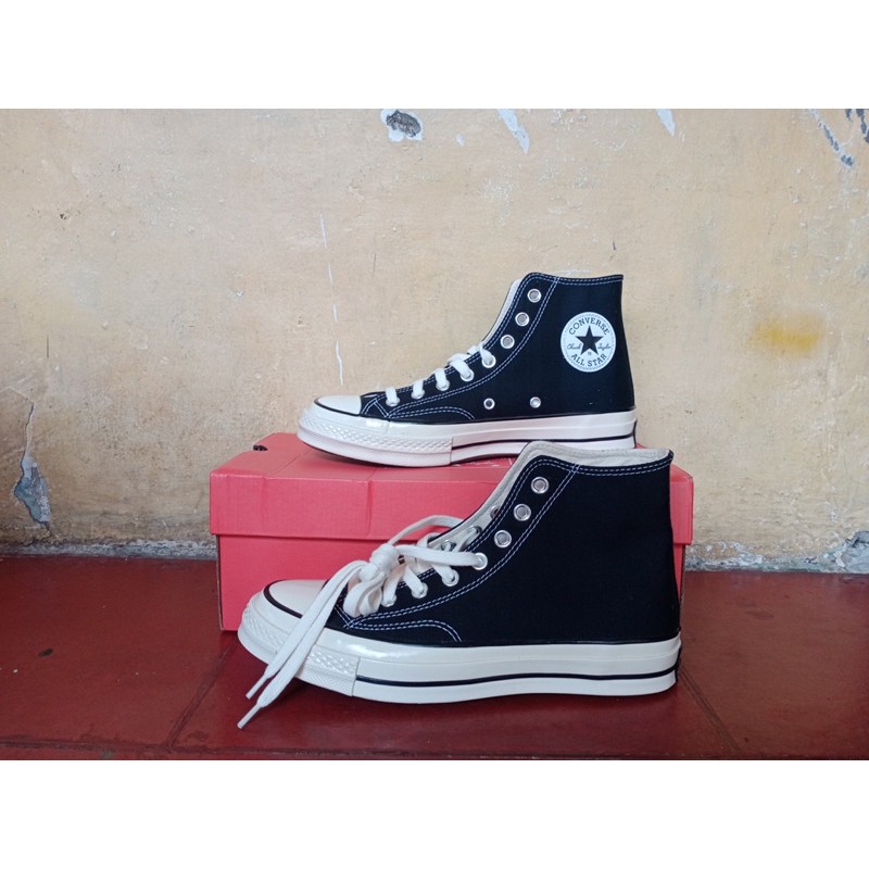 Converse Chunk 70 - Hi - Black/Black/Egret - 162050C - CON162050C