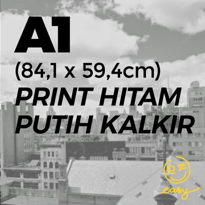 

Print Hitam Putih Ukuran A1 Kalkir