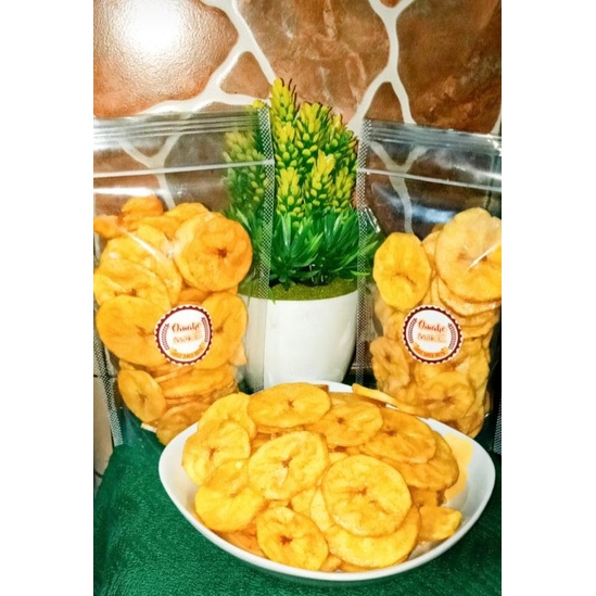 

kripik pisang SUPER kemriuk gurih manis dan lezat