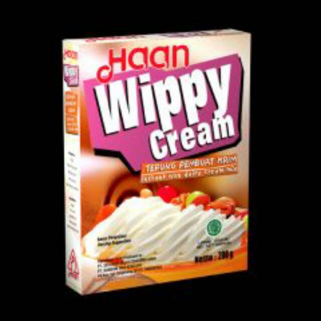 

Haan wippy cream 200gr