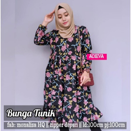 Promo Murah Baju Atasan Wanita Cewek Patern Tunik Desain Terbaru