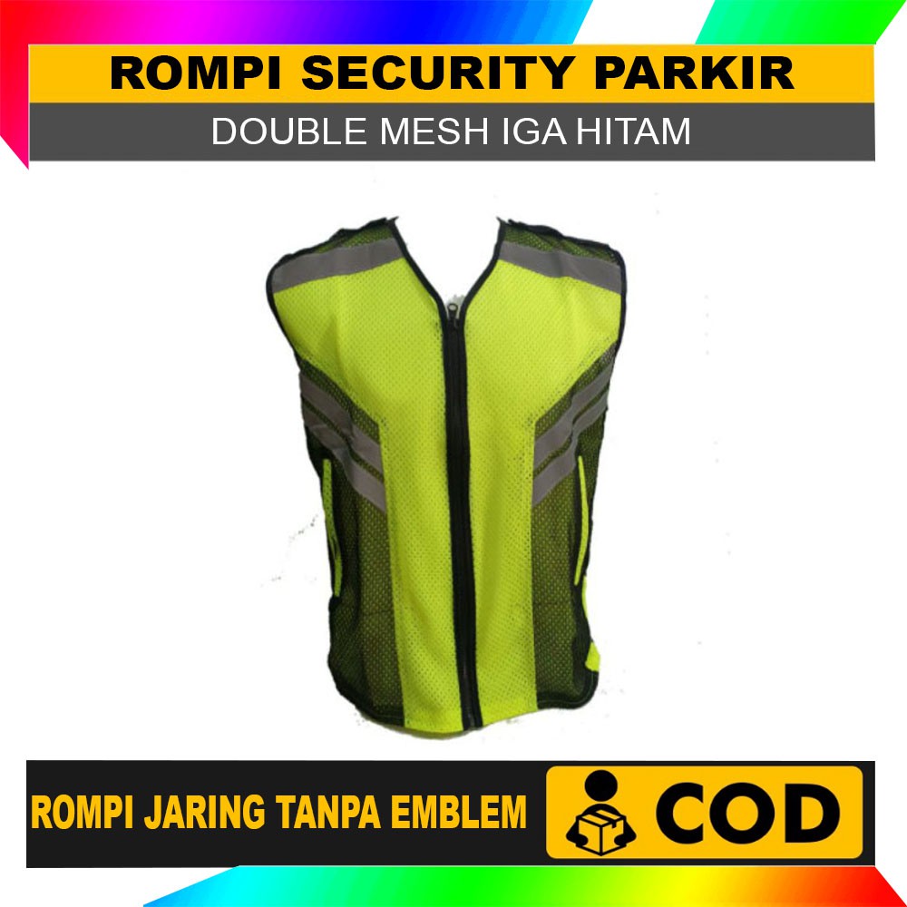 ROMPI SECURITY PARKIR SATPAM POLOS TANPA EMBLEM