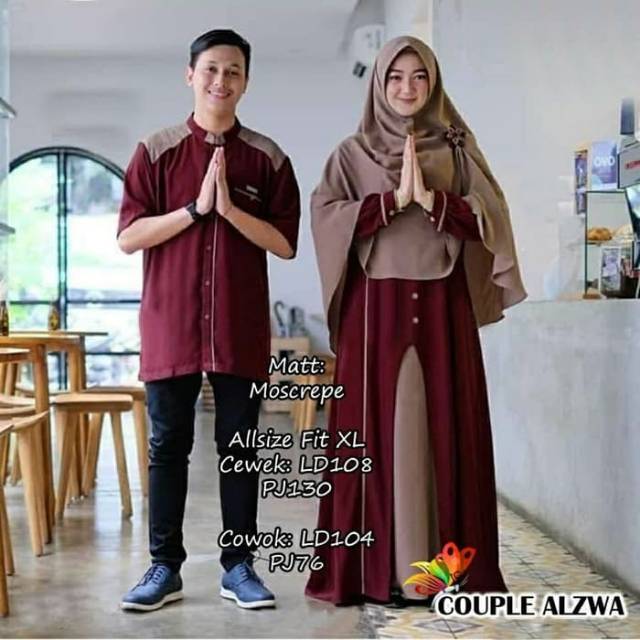 COUPLE ALZWA banyak warna