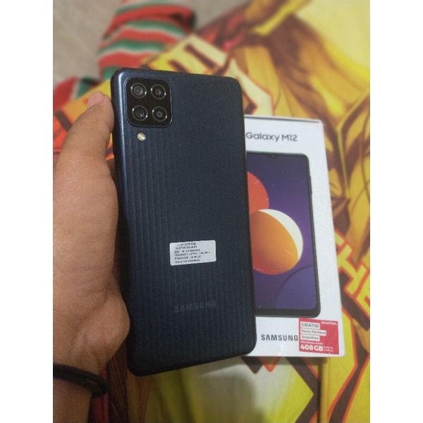 Hp Samsung M12 3/32GB /Fullset hp second like new