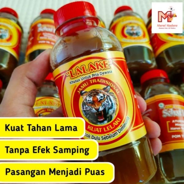 【Original✔️】 Jamu Kuat Pria Cap Lalake || Ramuan Madura Asli Khusus Pria Dewasa | jamu kuat pria tah