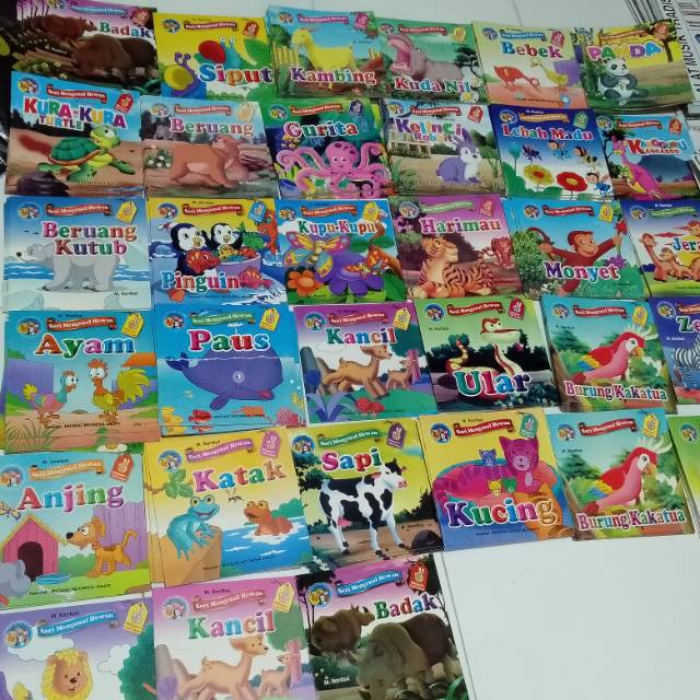 Jual Buku Anak - Seri Mengenal Hewan (Animal Story) BILINGUAL murah