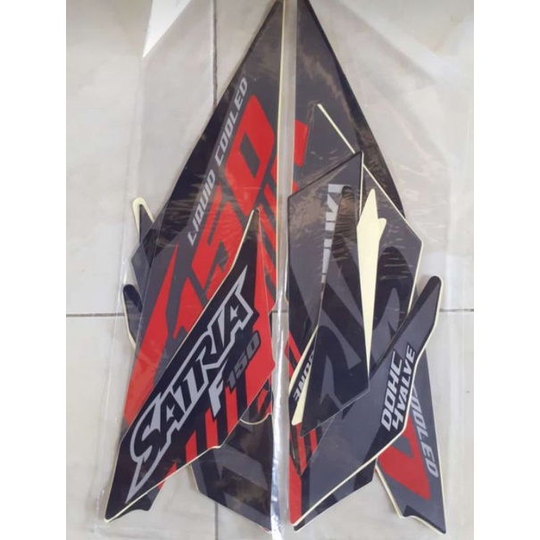striping sticker suzuki Satria Fu Fi 150 Led 2020 2021