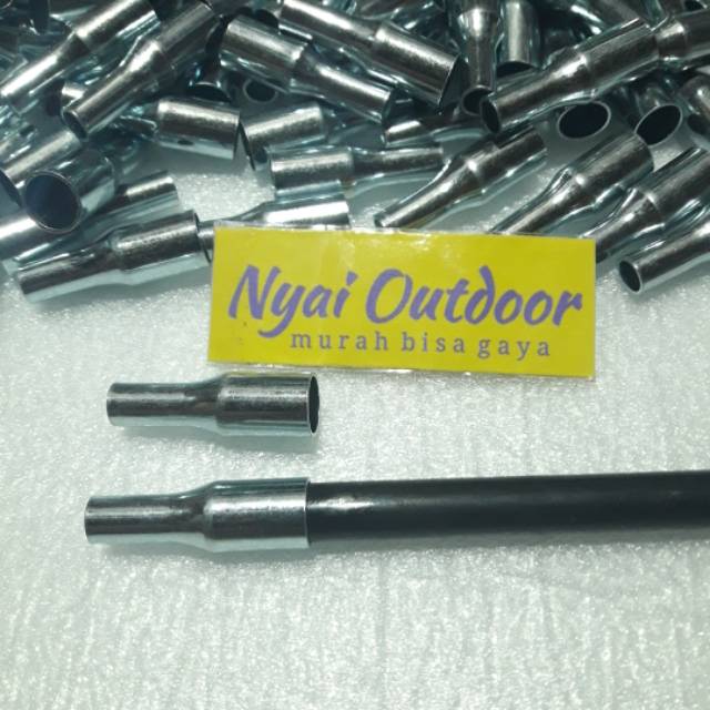 Headpole ujung 8.5 frame tenda fiber