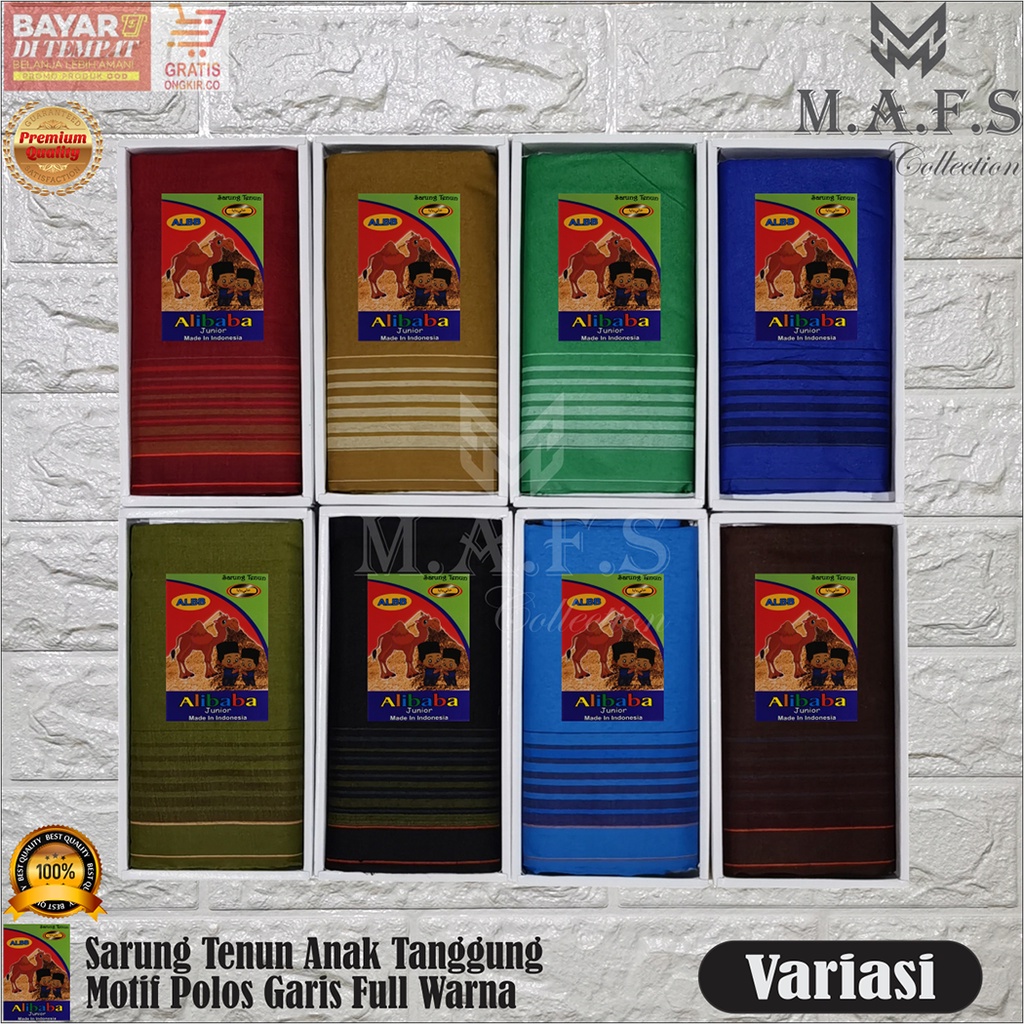 Grosir Sarung Anak Tanggung Sarung Tenun Anak Premium 110 x 90 Cm