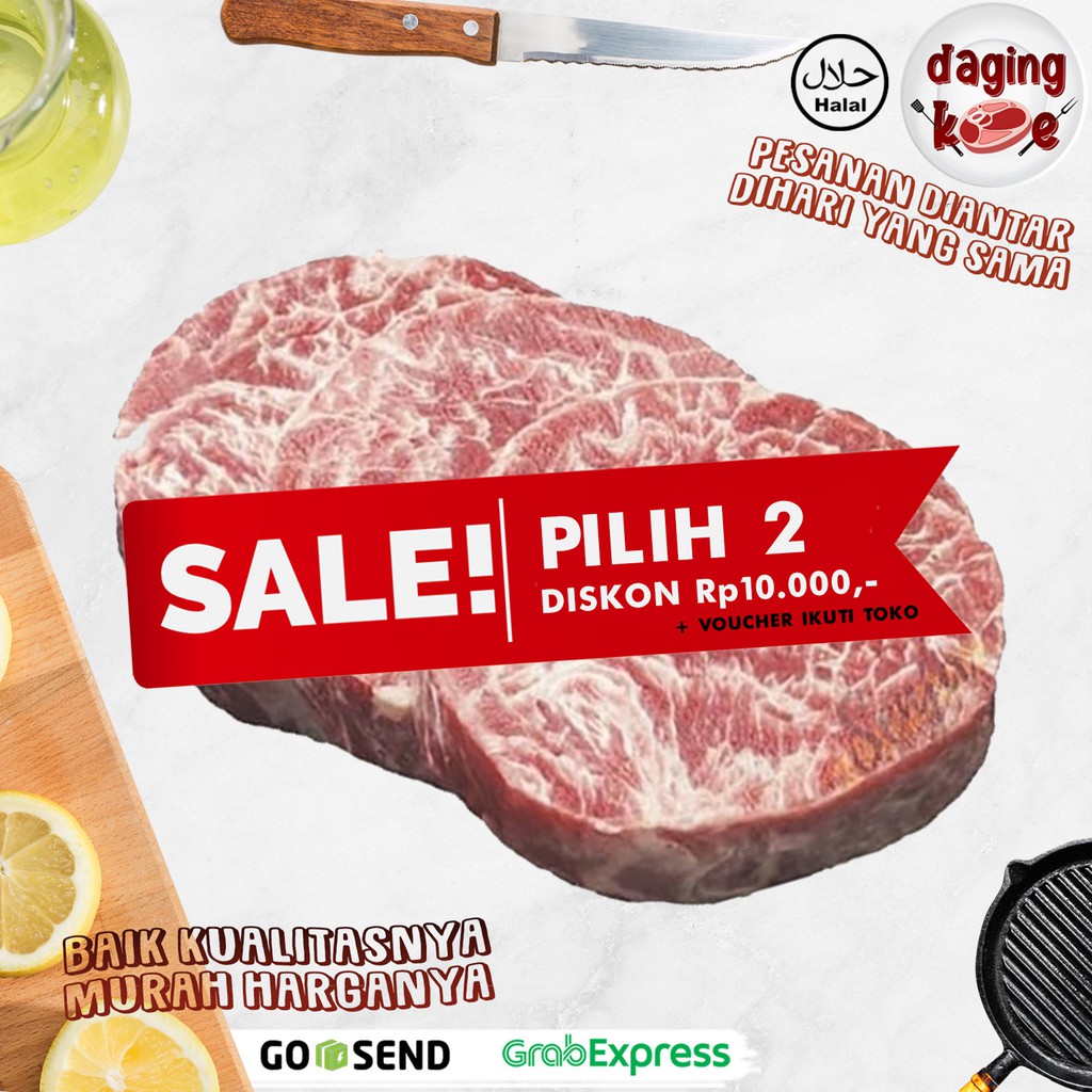 

DAGING SAPI RIBEYE PREMIUM MELTIQUE 1 kg DK063