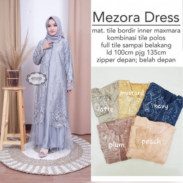 Mezora dress tille