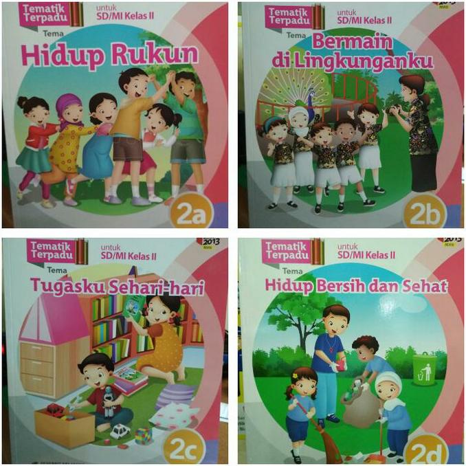 

PAKET Buku SD Tematik Terpadu Kelas 2 A B C D Erlangga Star Seller Termurah