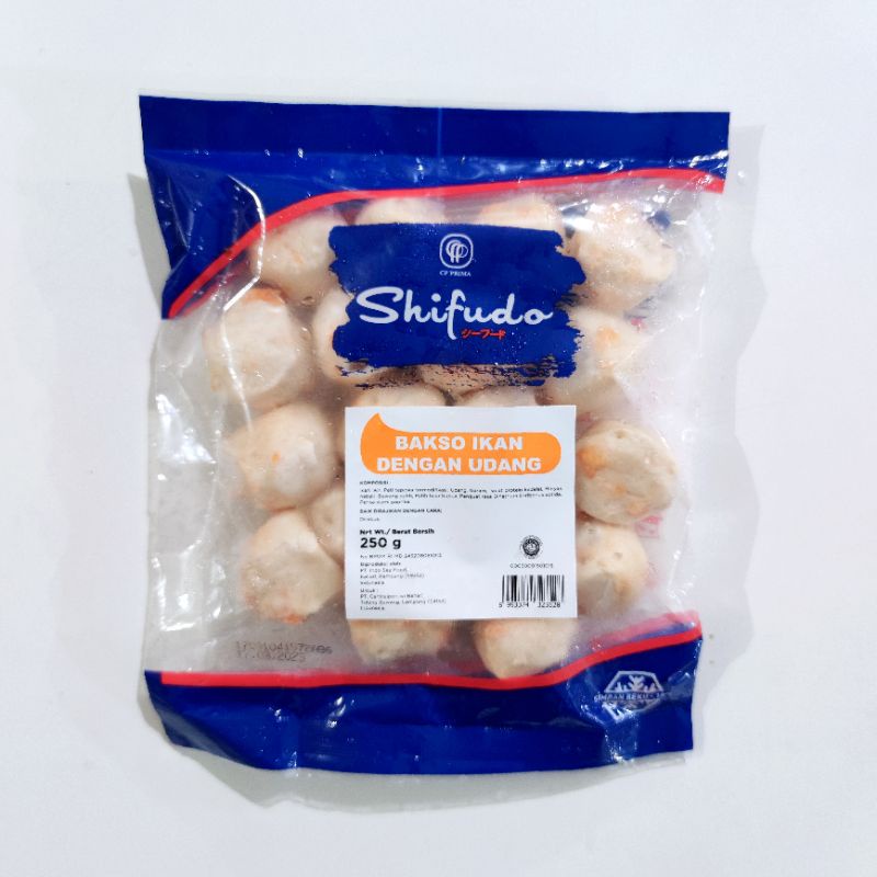 Jual Shifudo Bakso Ikan Dengan Udang Kemasan 250gr Shopee Indonesia