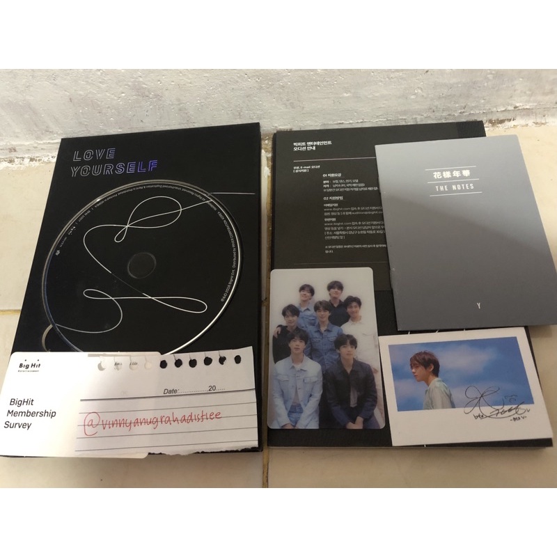 album bts tear pc ot 7
