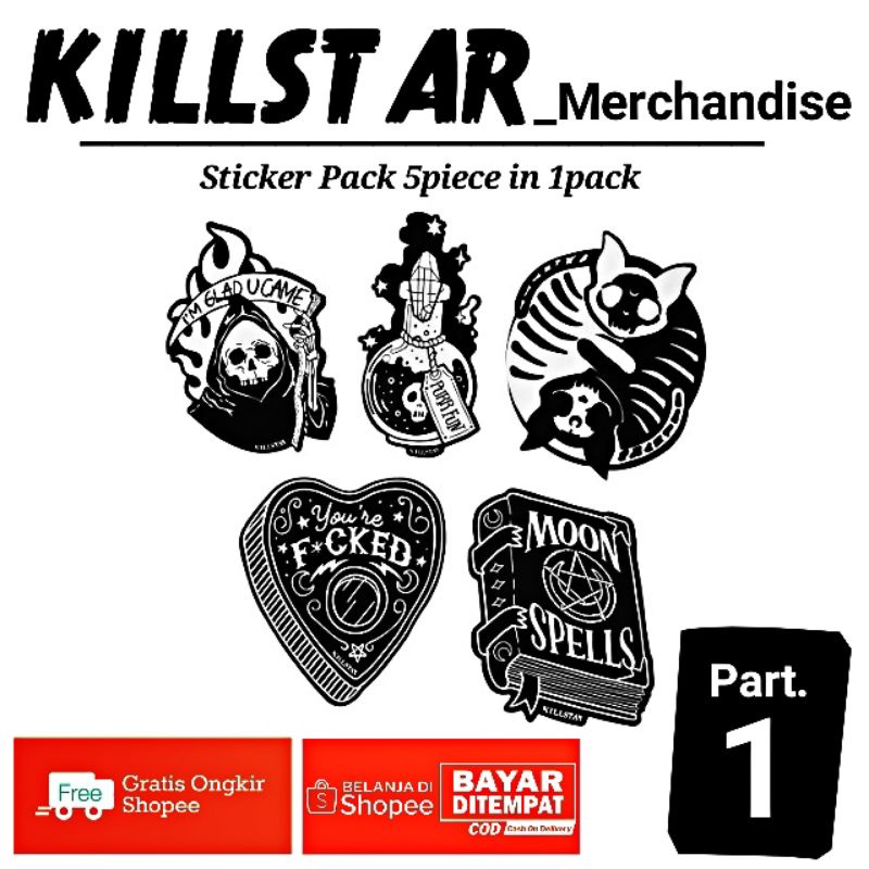 Killstar/Sticker pack Killstar season #1