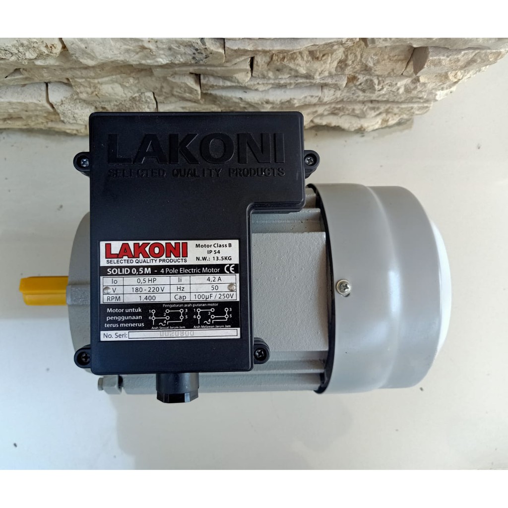 mesin dinamo penggerak electro motor 0.5hp lakoni -  dinamo penggerak murah - electro motor murah
