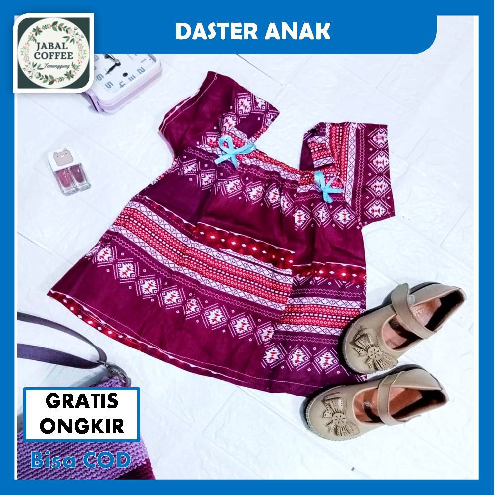 Dress Anak Perempuan / Dress Anak Bunga / Daster Anak Perempuan 3 Tahun Murah