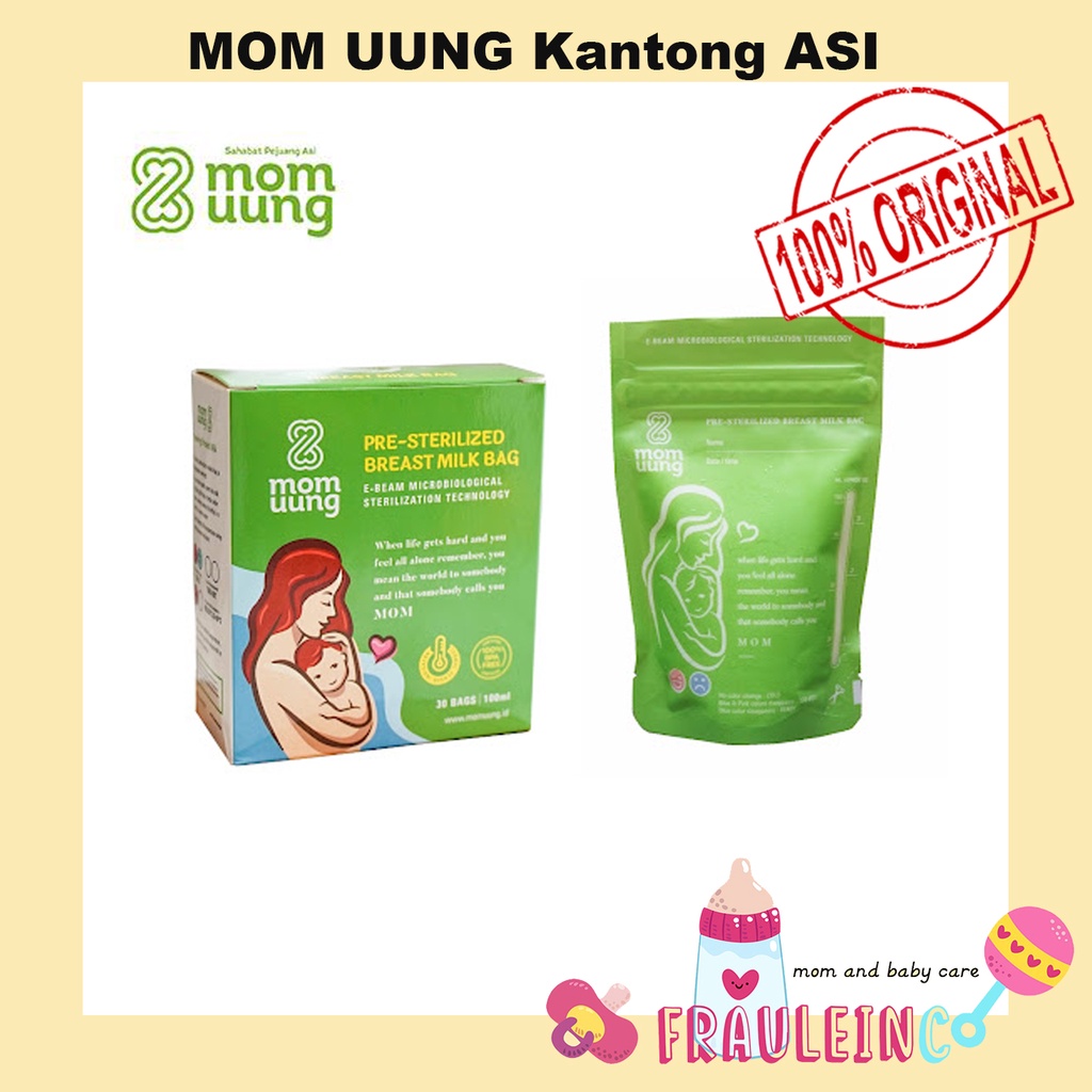 *FRAULEINCO* GEA BABY Kantong ASI / Powder Milk Bag Isi 30 Pcs