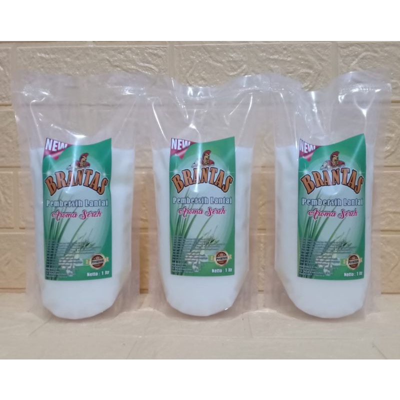 KARBOL SEREH REFILL POUCH & BOTOL 1 LTR