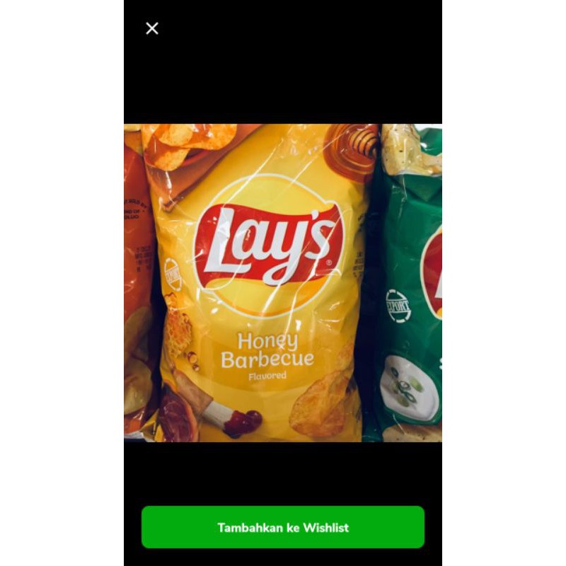 

Lays Honey Barbeque USA 184gr