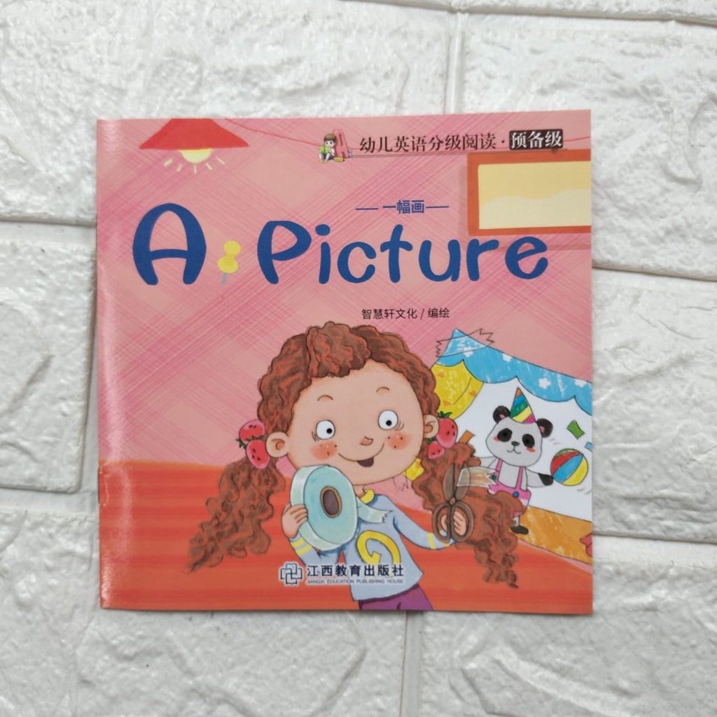 Buku Cerita Anak Import A PICTURE Paperback Smart Book Bahasa Inggris dan China