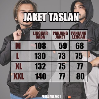 Bullshirt Jacket Taslan Edition | Jaket Parasut Pria Waterproof