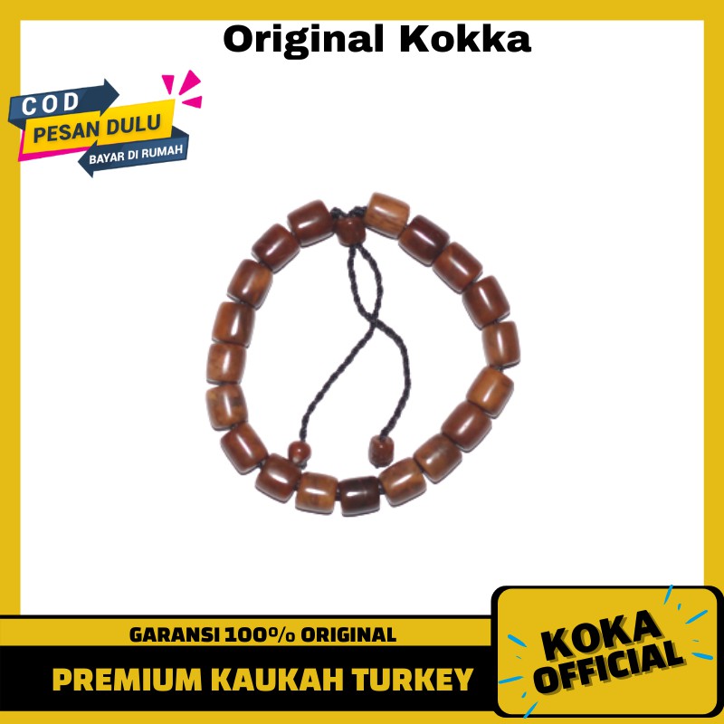 Gelang Kayu Kaokah Marjan Besar Original Kaukah Kaoka Kauka Kokkah Koka By Kokka Official