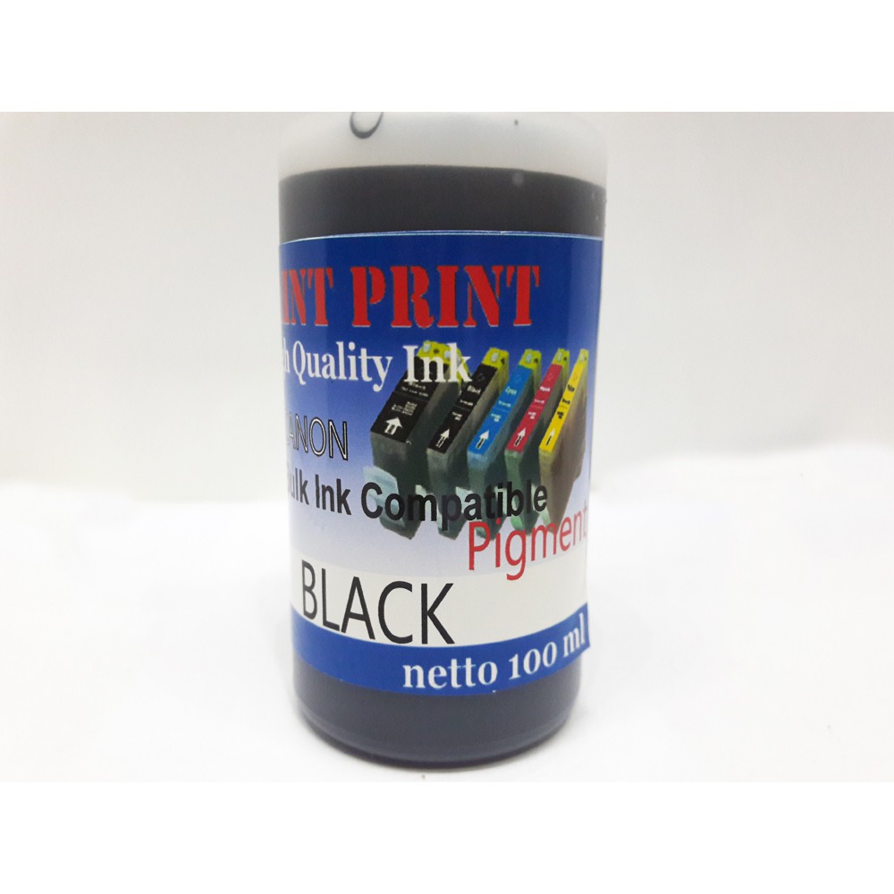 Tinta Pigment Canon Black Compatible 100ml