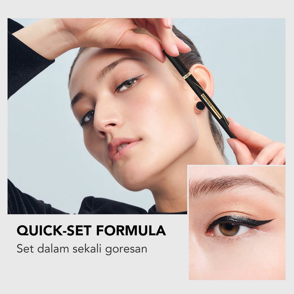 YOU Express On Point Eyeliner [Quick-set Formula, Ultra-soft Felt Tip, Up to 12H Long-wear]