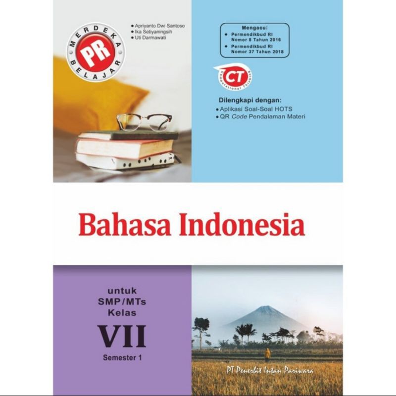 Buku PR Bahasa Indonesia Kelas 7 Semester 1 Revisi Intan Pariwara