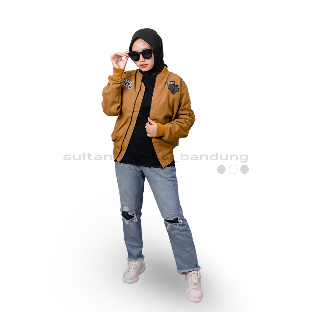 ARAGON BOMBER MUSTARD || Jacket Bomber Pilot || Jaket Pria Masakini