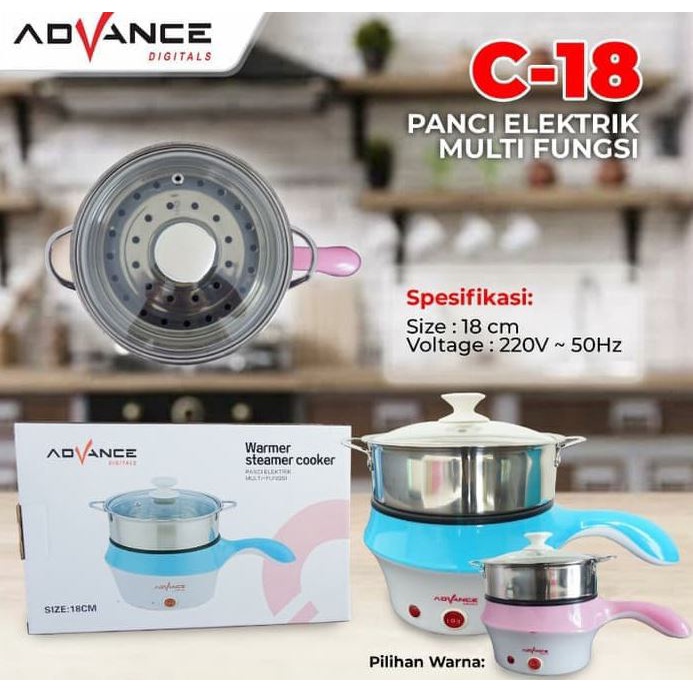 Panci Elektrik Multifungsi C18 Advance