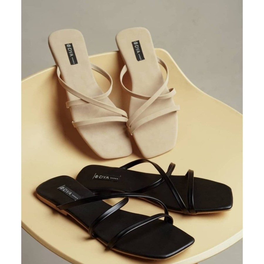 FLAT SHOES ANNE - SEPATU BALET POLOS - Hitam 37 sepatu abg kekinian /sepatuwanita flat shoes