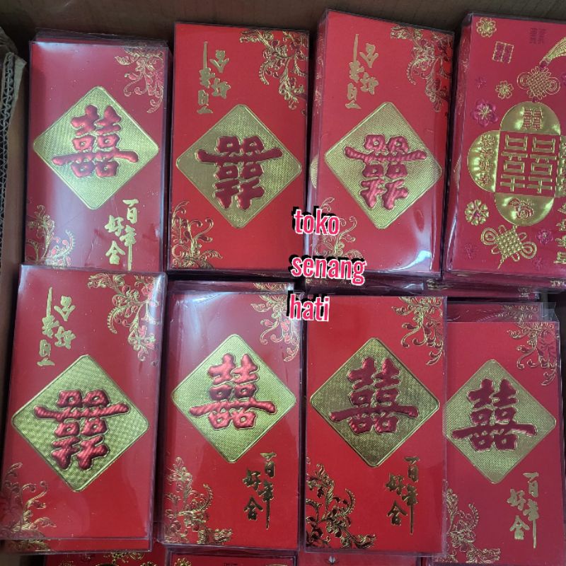 

angpao shuangxi isi banyak . angpao sangjit isi 18