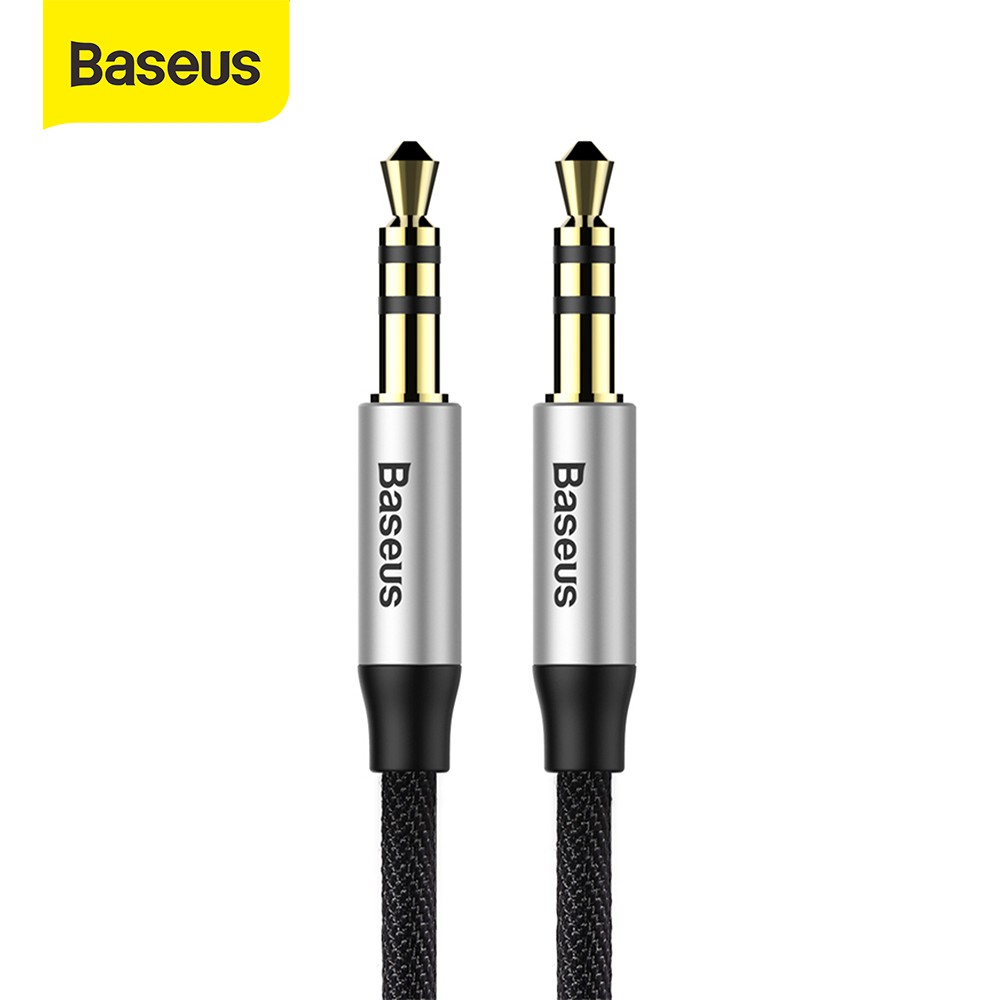 Baseus Kabel Audio Jack 3.5 Mm Male To Male 1.5 M | Shopee