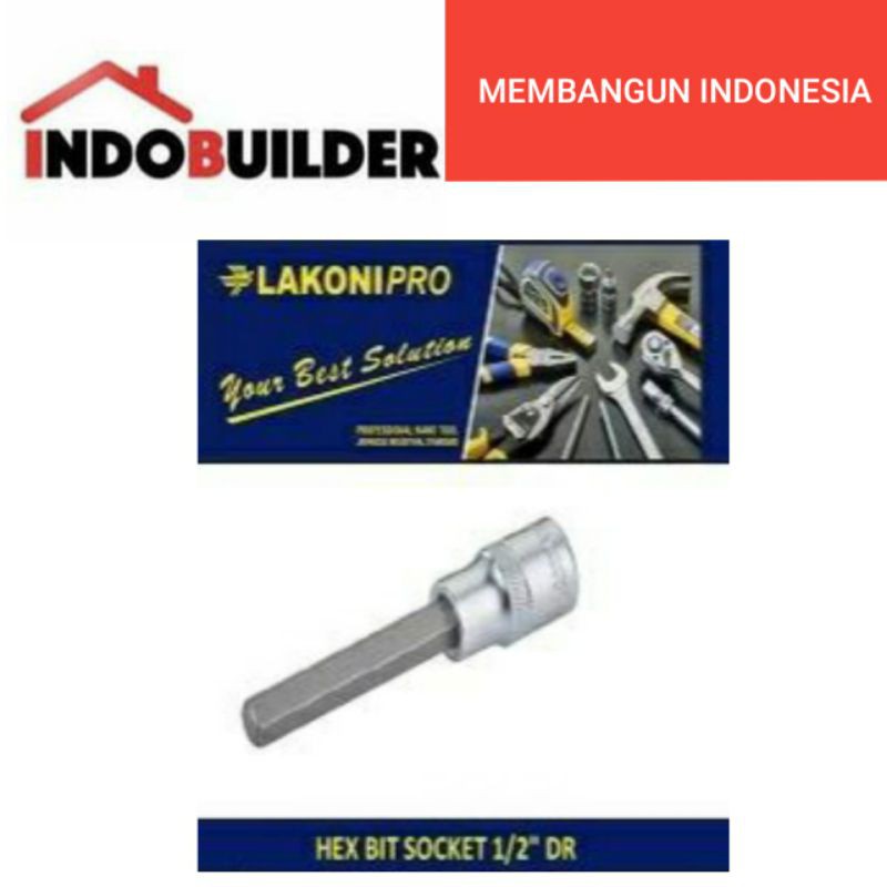 LAKONI PRO MATA KUNCI SOK HEX BIT KUNCI L / HEX BIT SOCKET