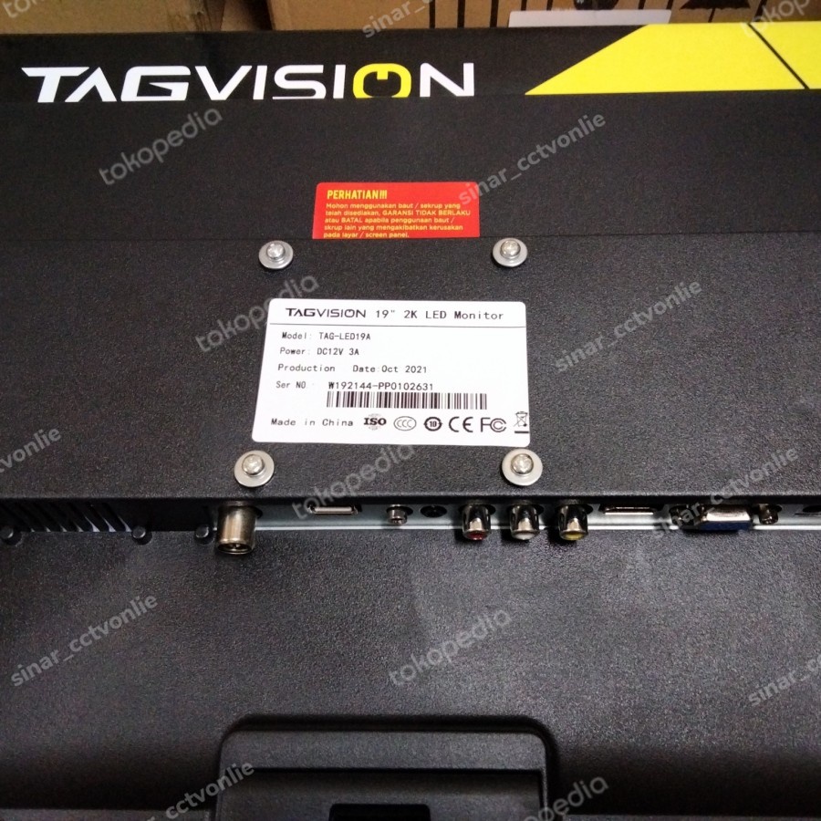 Monitor Tag Vision 22&quot; / Tagvision 22&quot; / Monitor 22&quot;