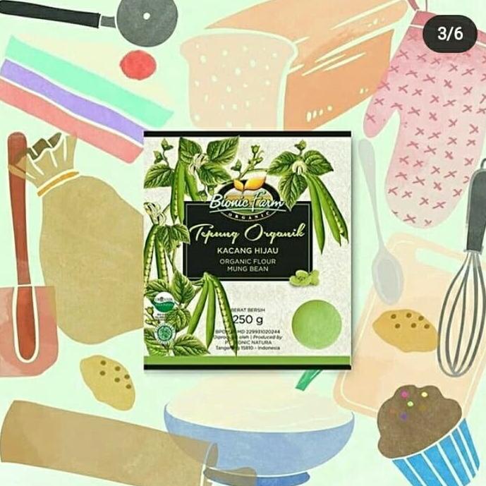 

Tepung Organik Kacang Hijaudari Bionic Farm Untuk Mpasi Dari Usia 6+ Hot!!! R23A