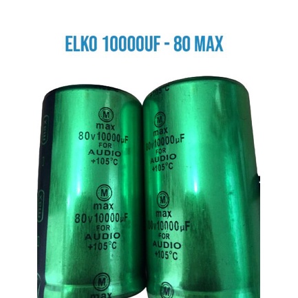 ELKO KAPASITOR 10000UF - 80V MAX GOLD