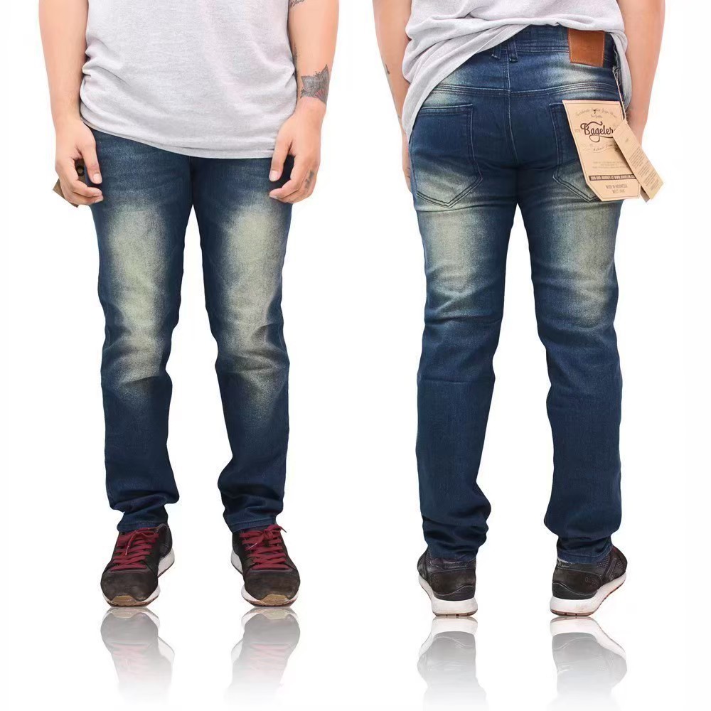 TERMURAH!! Celana jeans panjang pria SELVEDGE SM-BAGELER