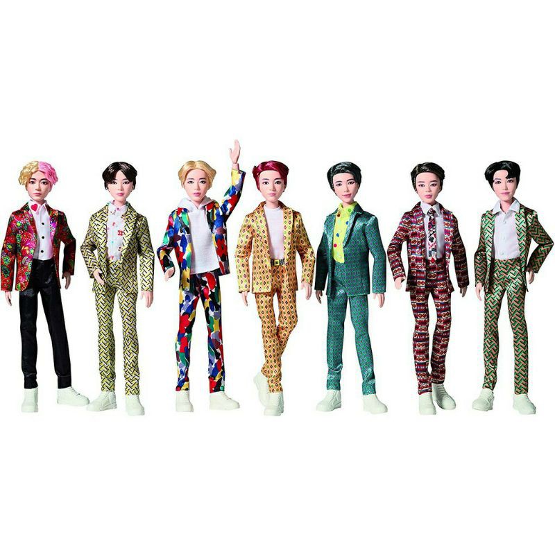 [OFFICIAL] ORIGINAL LIMITED EDITION BTS X MATTEL BARBIE DOLL IDOL V JUNGKOOK RM JIN JIMIN SUGA