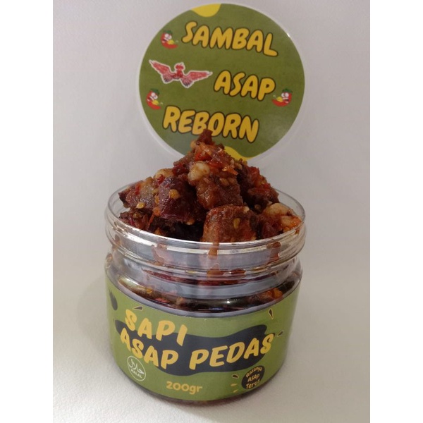 

sambal sapi asap pedas