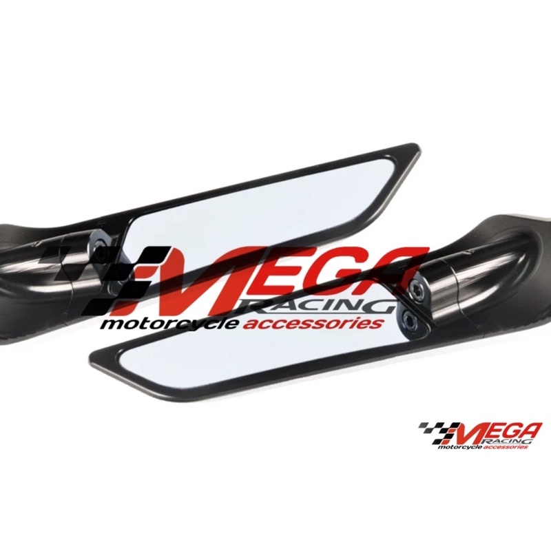 Spion Fairing Winglet Rizoma Full CNC Premium Original Universal Motor Mega Pro Ninja Zx25R Zx10R Zx636 Z10R R6 Ninja 250 Fi Karbu Nmax Pcx Cbr 250r R15 R25 Klx GP f22r Moge Sayap xmax pcx adv